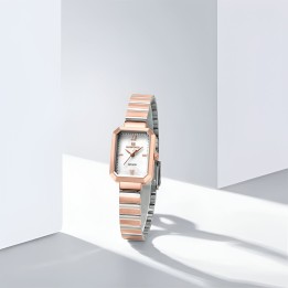 Reloj Naviforce Casual Nf5050 Mujer Acero + Estuche