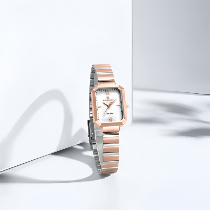 Reloj Naviforce Casual Nf5050 Mujer Acero + Estuche