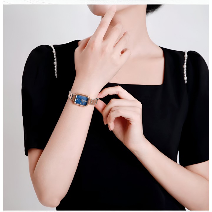 Reloj Naviforce Casual Nf5050 Mujer Acero + Estuche