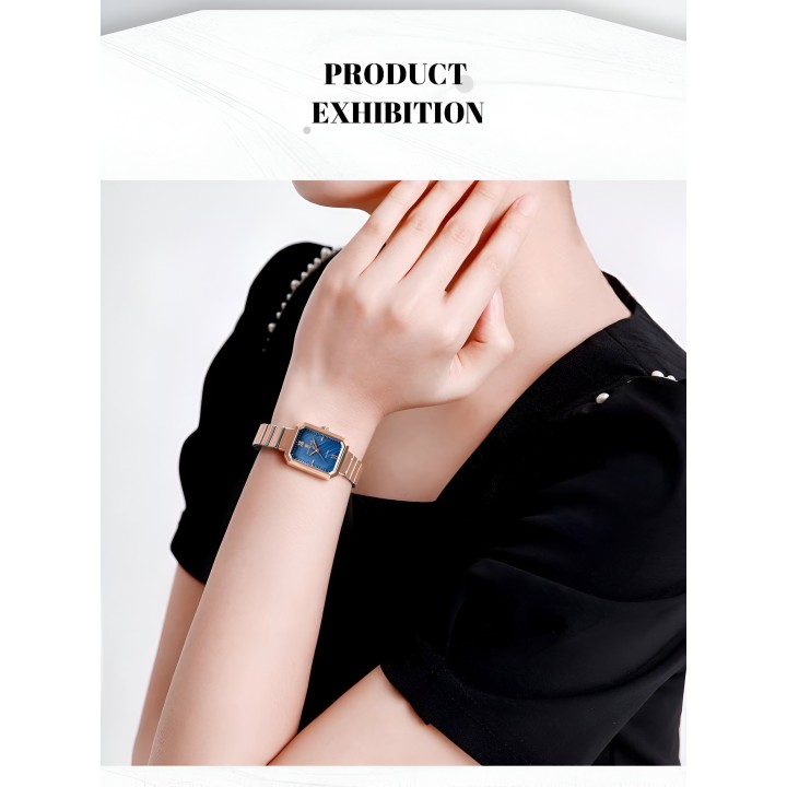 Reloj Naviforce Casual Nf5050 Mujer Acero + Estuche