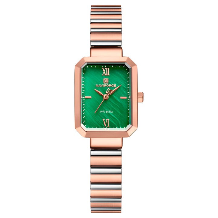 Reloj Naviforce Casual Nf5050 Mujer Acero + Estuche