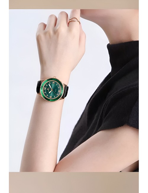 Reloj Naviforce Sport Nf5040 Mujer Cuero + Estuche