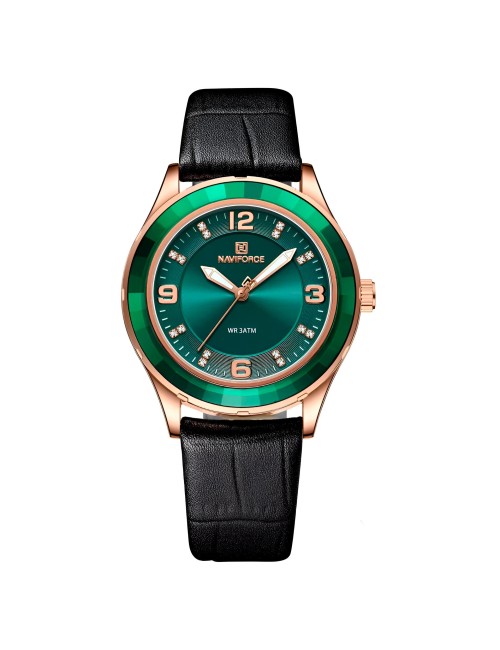 Reloj Naviforce Sport Nf5040 Mujer Cuero + Estuche