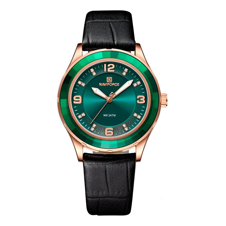 Reloj Naviforce Sport Nf5040 Mujer Cuero + Estuche