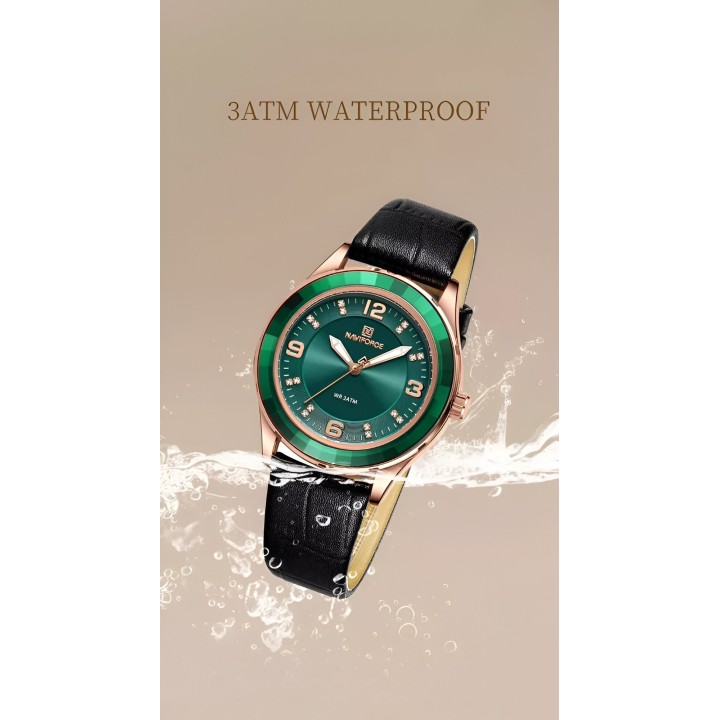 Reloj Naviforce Sport Nf5040 Mujer Cuero + Estuche