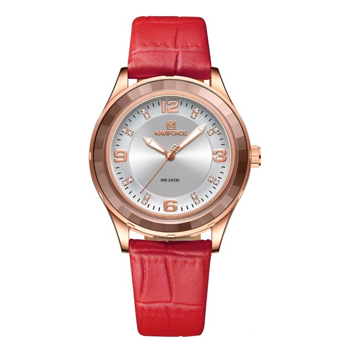 Reloj Naviforce Sport Nf5040 Mujer Cuero + Estuche