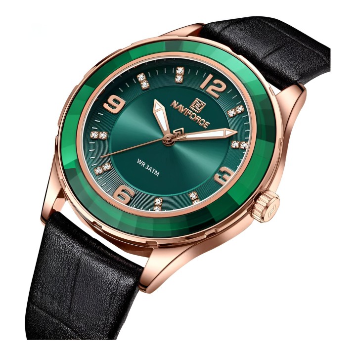 Reloj Naviforce Sport Nf5040 Mujer Cuero + Estuche
