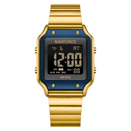 Reloj Naviforce Sport Nf5046 Mujer Digital Acero + Estuche