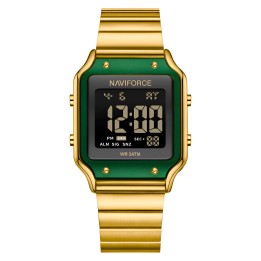 Reloj Naviforce Sport Nf5046 Mujer Digital Acero + Estuche