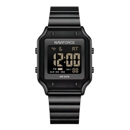 Reloj Naviforce Sport Nf5046 Mujer Digital Acero + Estuche