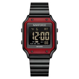 Reloj Naviforce Sport Nf5046 Mujer Digital Acero + Estuche