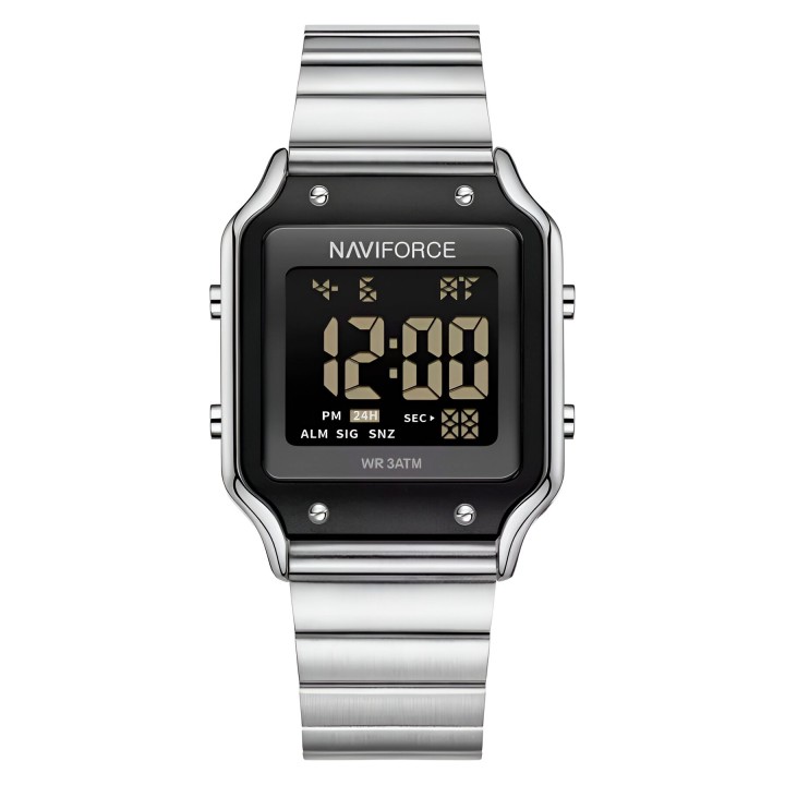 Reloj Naviforce Sport Nf5046 Mujer Digital Acero + Estuche