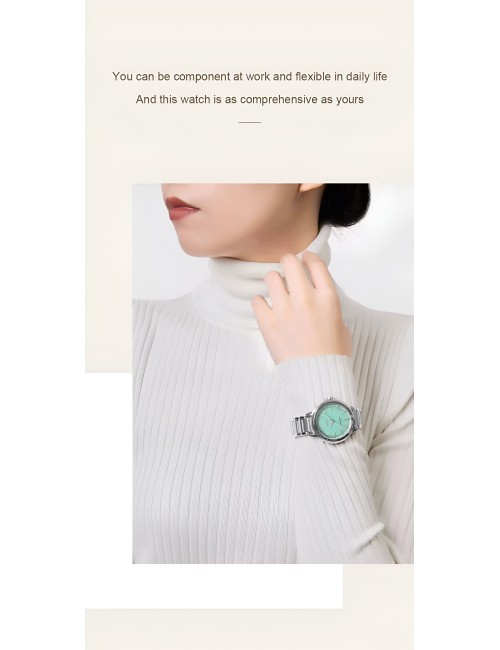 Reloj Naviforce Casual Nf5021 Mujer Acero + Estuche