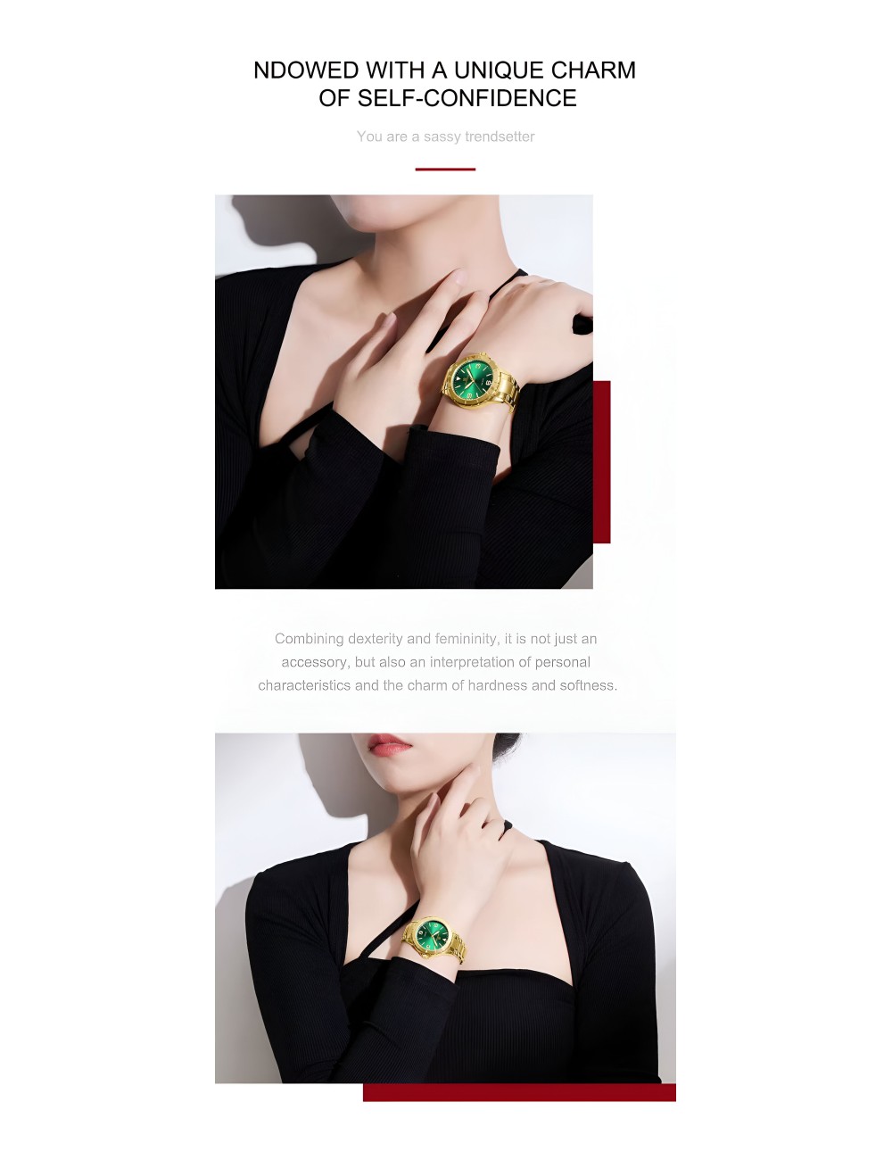 Reloj Naviforce Casual Nf5022 Mujer Acero + Estuche