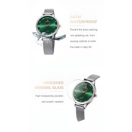 Reloj Naviforce Casual Nf5023 Mujer Acero + Estuche