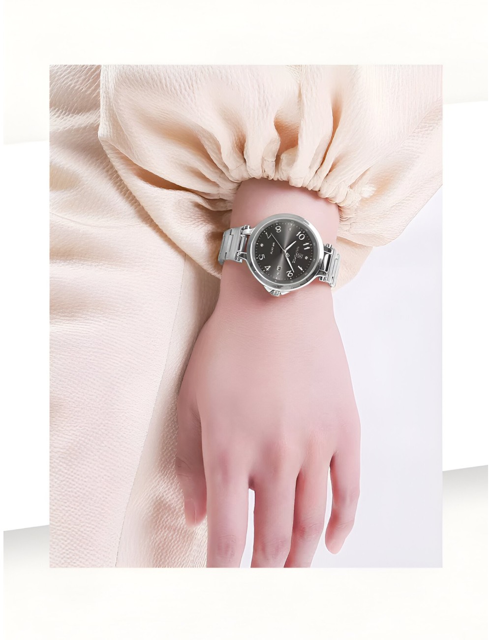 Reloj Naviforce Casual Nf5033 Mujer Acero + Estuche