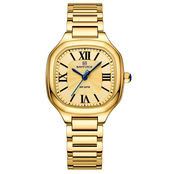 Reloj Naviforce Casual Nf5042 Mujer Acero + Estuche