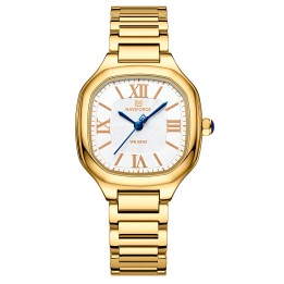 Reloj Naviforce Casual Nf5042 Mujer Acero + Estuche