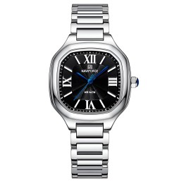 Reloj Naviforce Casual Nf5042 Mujer Acero + Estuche