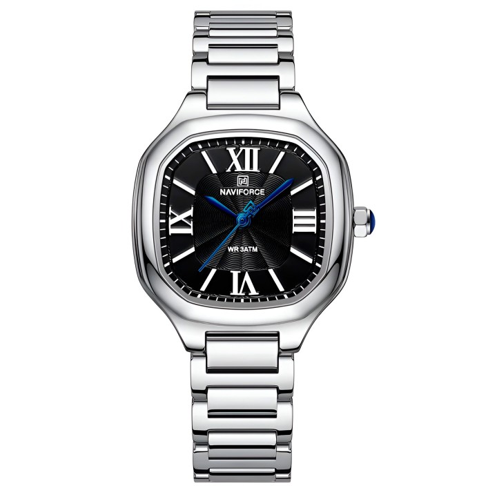 Reloj Naviforce Casual Nf5042 Mujer Acero + Estuche