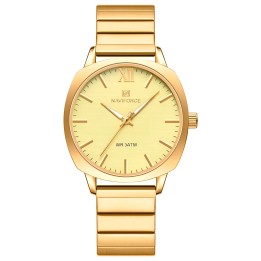 Reloj Naviforce Casual Nf5044 Mujer Acero + Estuche