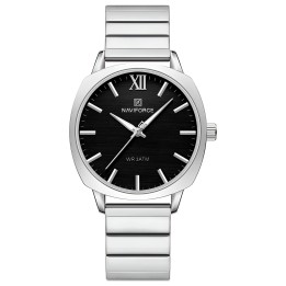 Reloj Naviforce Casual Nf5044 Mujer Acero + Estuche