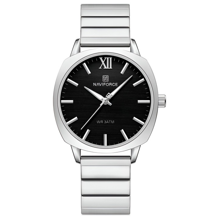 Reloj Naviforce Casual Nf5044 Mujer Acero + Estuche