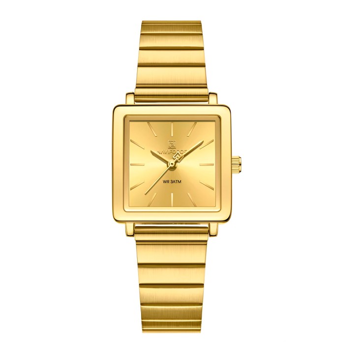 Reloj Naviforce Casual Nf5048 Mujer Acero + Estuche