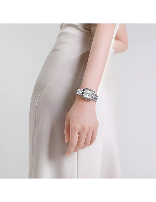 Reloj Naviforce Casual Nf5048 Mujer Acero + Estuche