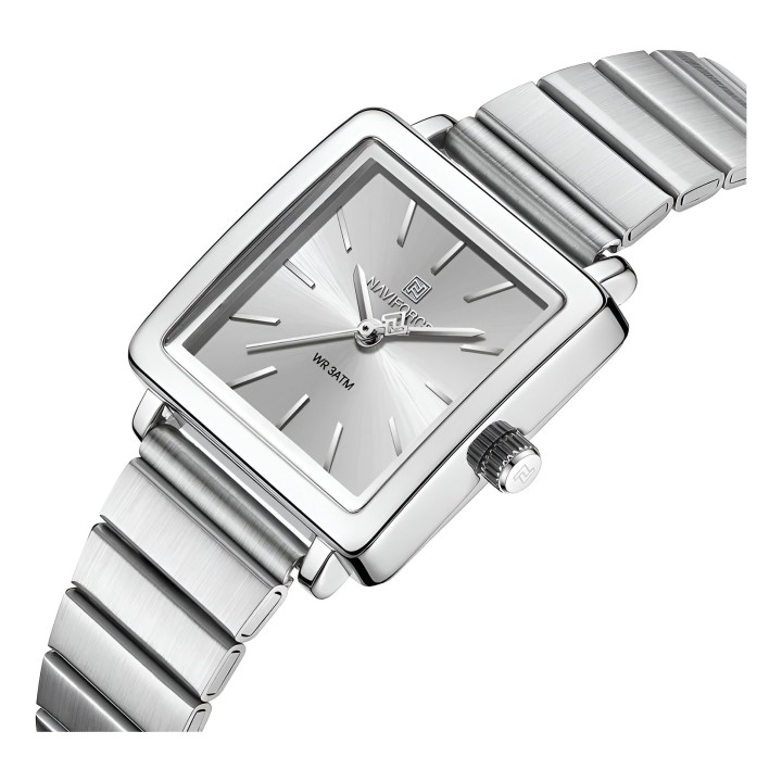 Reloj Naviforce Casual Nf5048 Mujer Acero + Estuche