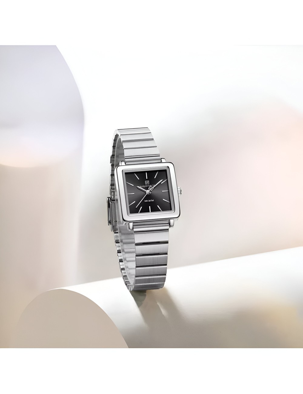 Reloj Naviforce Casual Nf5048 Mujer Acero + Estuche