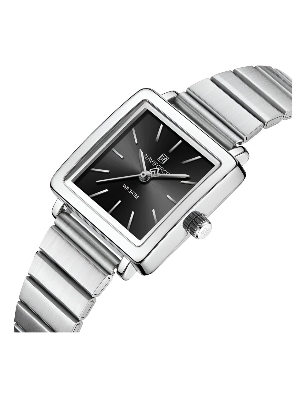Reloj Naviforce Casual Nf5048 Mujer Acero + Estuche