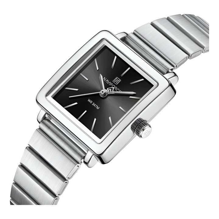 Reloj Naviforce Casual Nf5048 Mujer Acero + Estuche