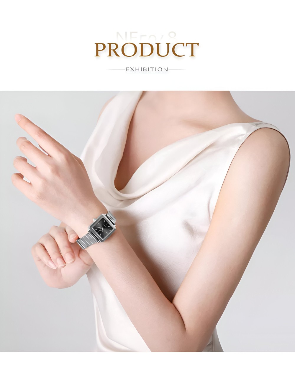 Reloj Naviforce Casual Nf5048 Mujer Acero + Estuche