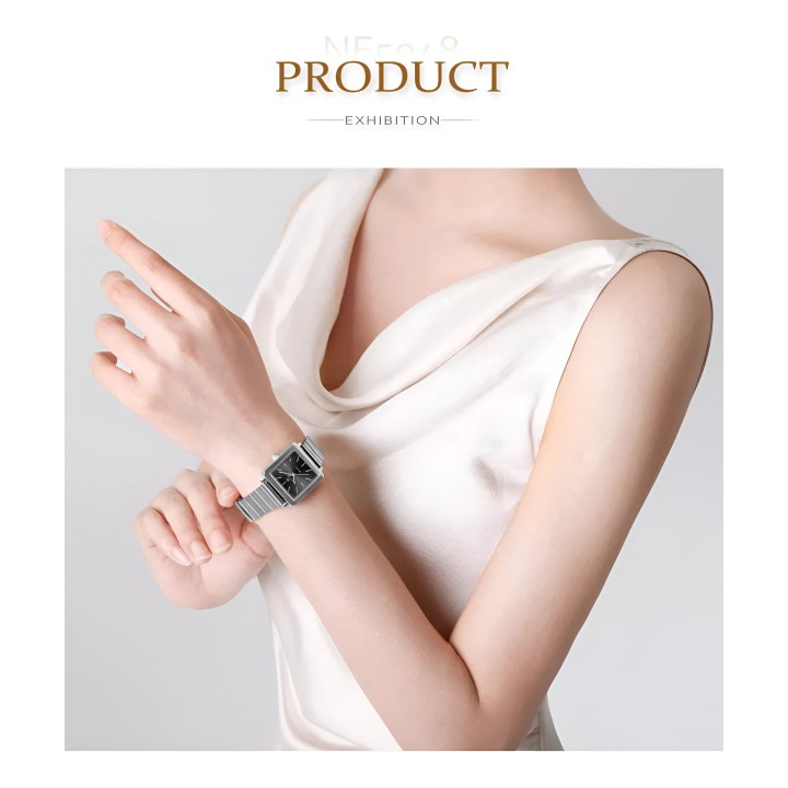 Reloj Naviforce Casual Nf5048 Mujer Acero + Estuche
