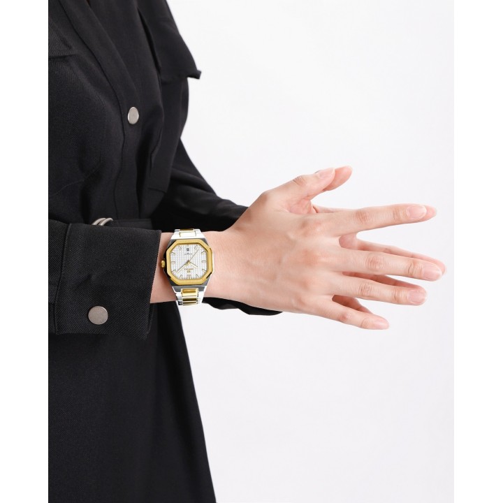 Reloj Naviforce Casual Nf5053 Mujer Acero + Estuche