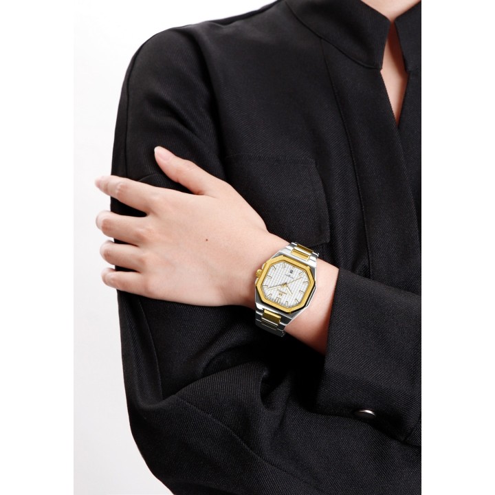 Reloj Naviforce Casual Nf5053 Mujer Acero + Estuche