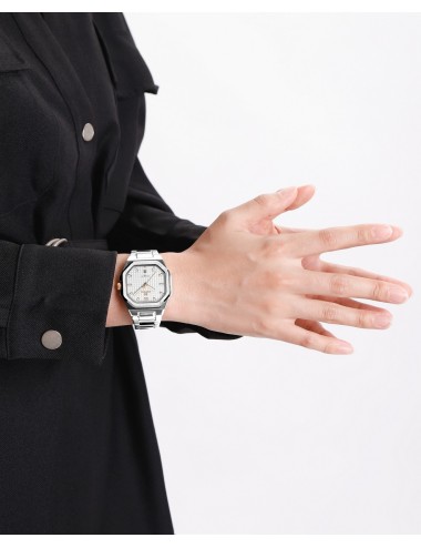Reloj Naviforce Casual Nf5053 Mujer Acero + Estuche