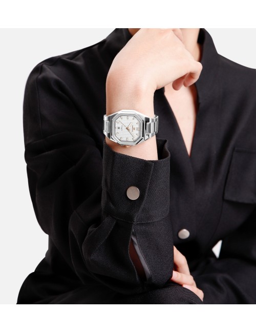 Reloj Naviforce Casual Nf5053 Mujer Acero + Estuche