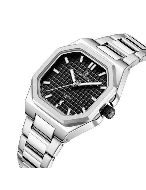 Reloj Naviforce Casual Nf5053 Mujer Acero + Estuche