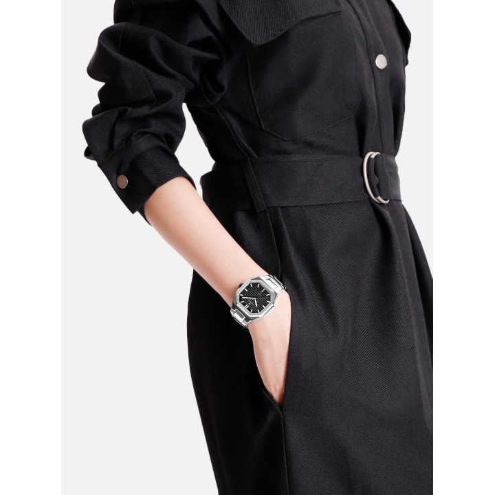Reloj Naviforce Casual Nf5053 Mujer Acero + Estuche