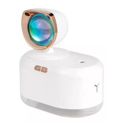 Mini Humidificador Aromas Usb Lampara Led Luz Atardecer