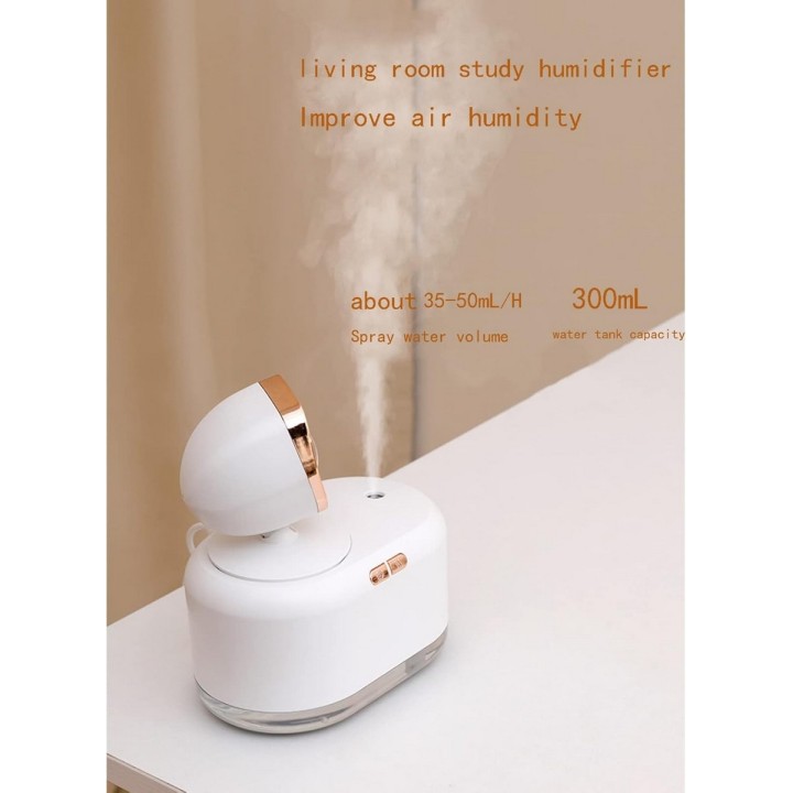 Mini Humidificador Aromas Usb Lampara Led Luz Atardecer