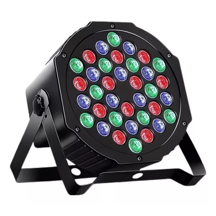 Proyector De Escenario De Iluminación Luces Rgb + Control