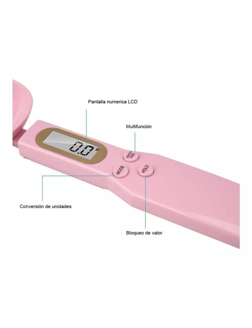 Cuchara Gramera Bascula Cocina Digital Gramos Portable