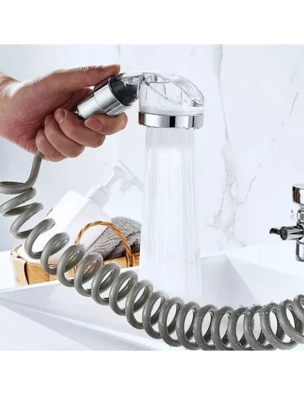 Extensor De Grifo Multifunción Para Shampoo Baño Ducha