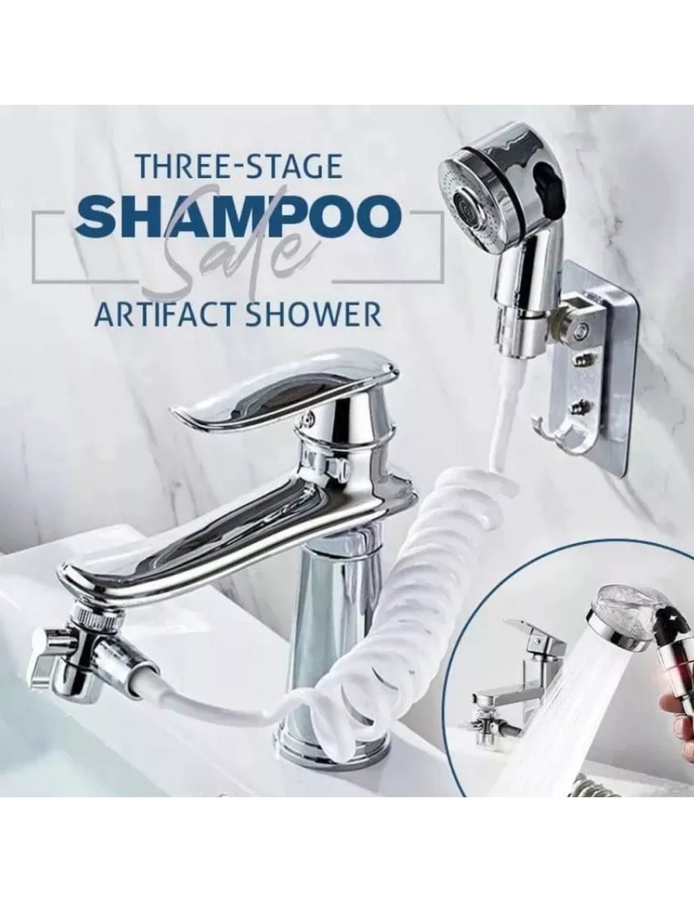 Extensor De Grifo Multifunción Para Shampoo Baño Ducha