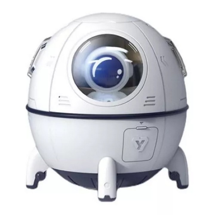 Humidificador Difusor De Aromas Led Nave Espacial Astronauta