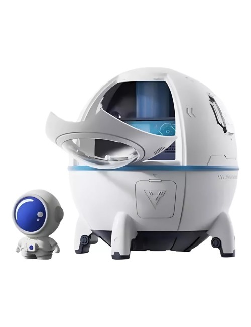 Humidificador Difusor De Aromas Led Nave Espacial Astronauta