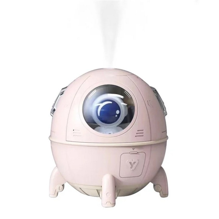 Humidificador Difusor De Aromas Led Nave Espacial Astronauta